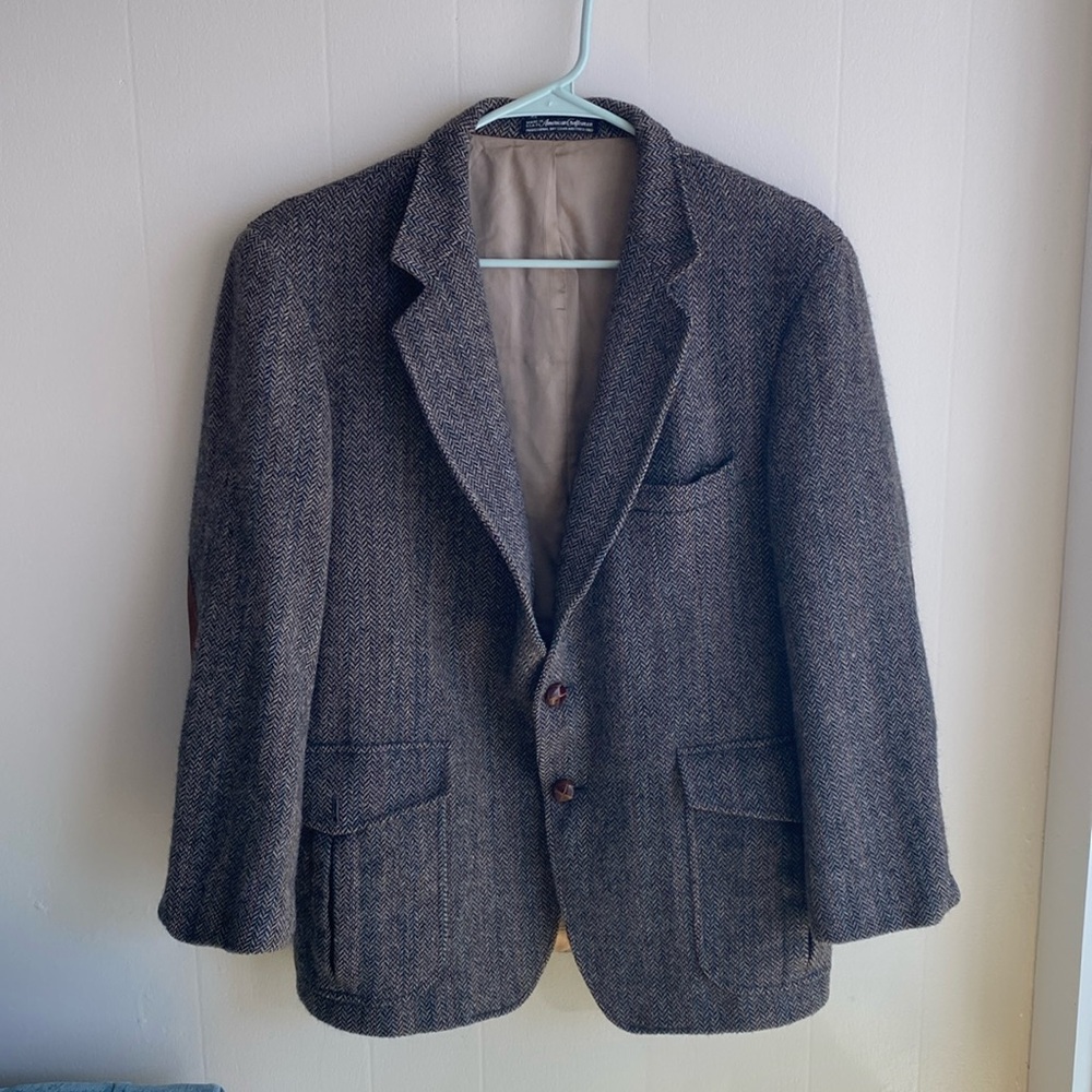 VINTAGE / wool blazer